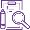 Checklist icon purple