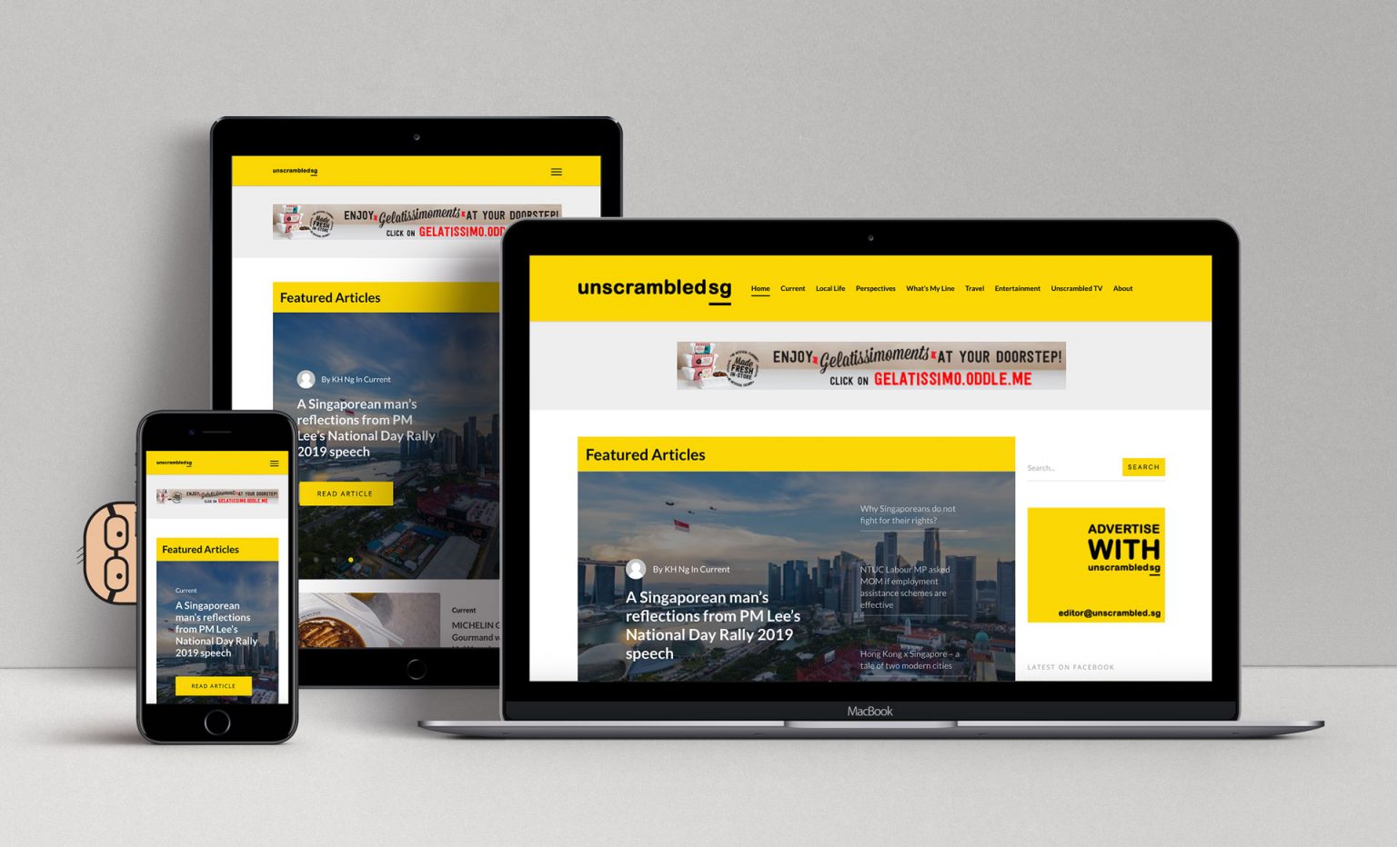 Our Work • Client Portfolio • Host Geek Design